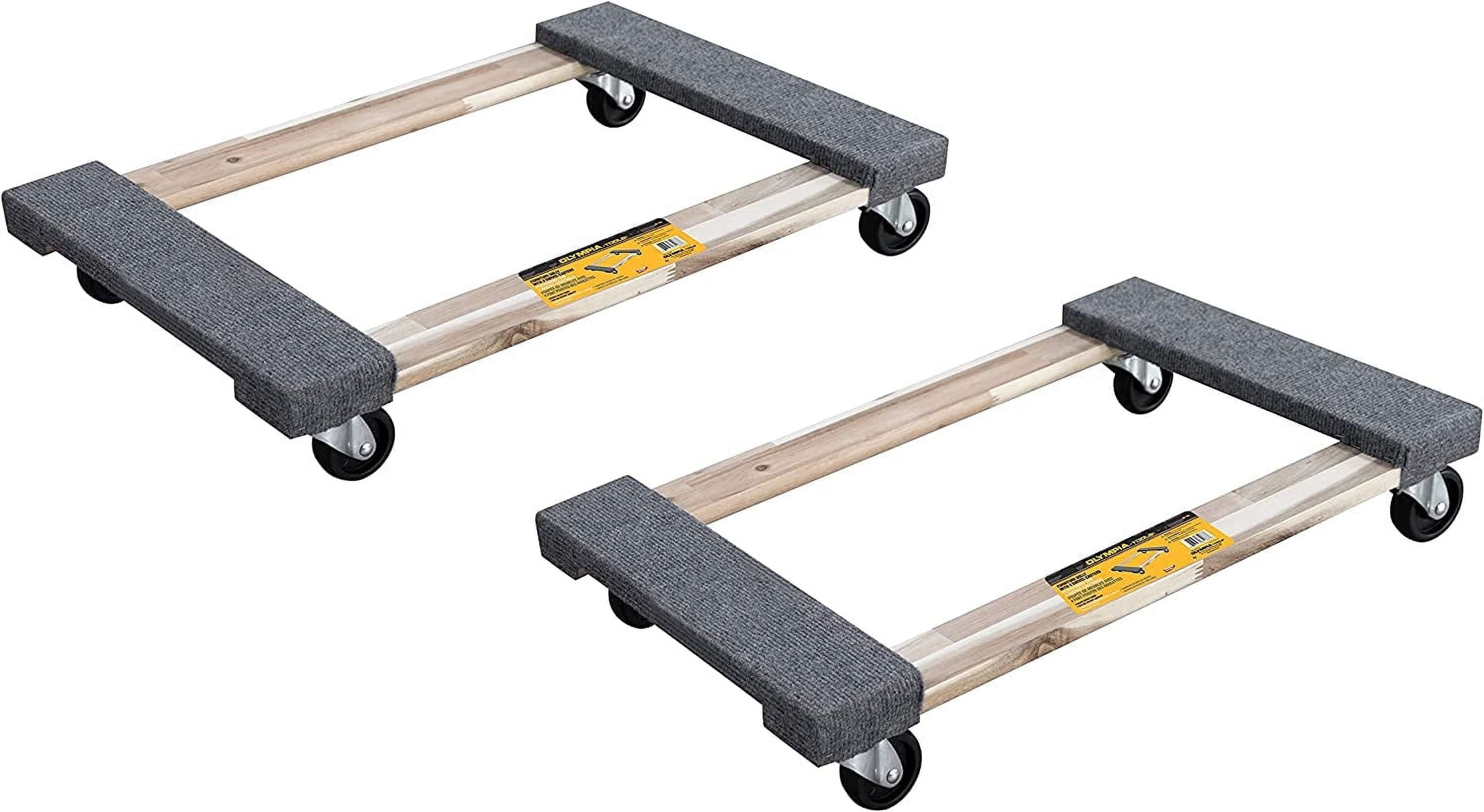 Olympia Tools Furniture Dolly, 1000 lb Maximum Weight, 2 Pack
