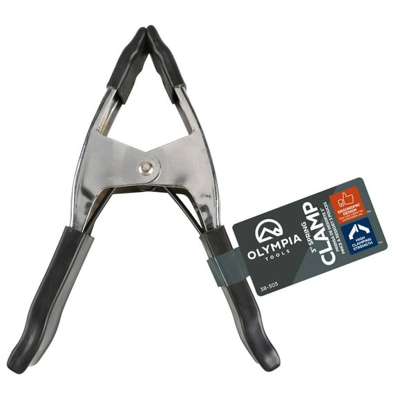 Olympia Tools International Spring Metal Clamp 38-303, 3 Inches