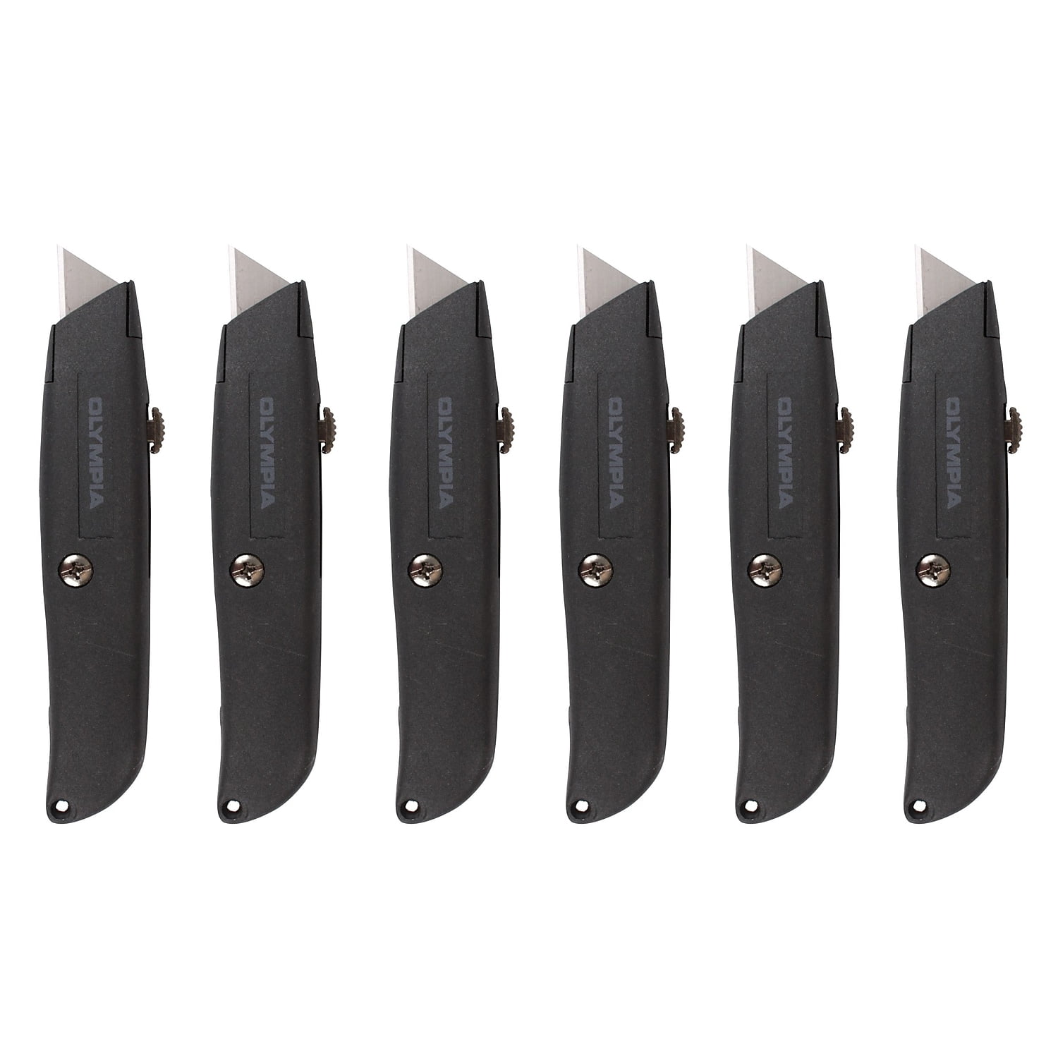 Olympia Tools Retractable Utility Knife Set 6/Pack 88-628-220