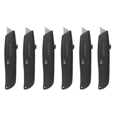 Olympia Tools Retractable Utility Knife Set 6/Pack 88-628-220