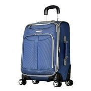 Olympia Tuscany 21-Inch Spinner Carry On Luggage in Denim Blue