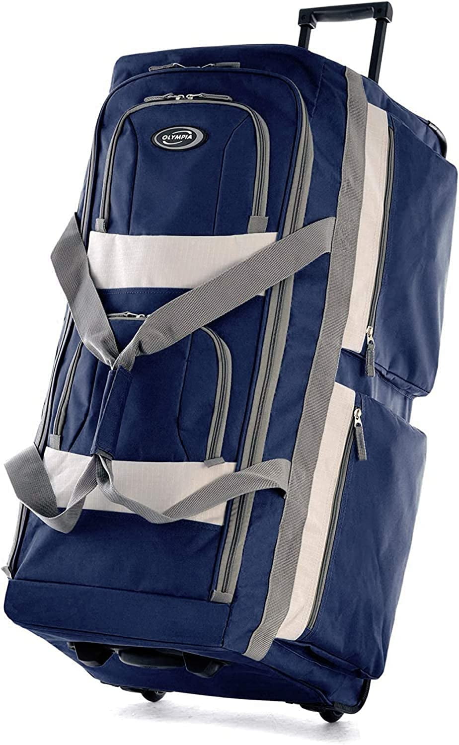 Olympia 22-Inch Wheeled Duffel Weekender Travel Bag with