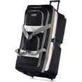 thumbnail image 1 of Olympia U.S.A. 33" 8-Pocket Wheeled Rolling Duffel Bag Water Resistant Luggage Lightweight for Travel, Black, 1 of 8
