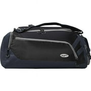 Olympia U.S.A. Blitz Gym Duffel with Backpack Straps Travel and Sports Bag, Black/Gray