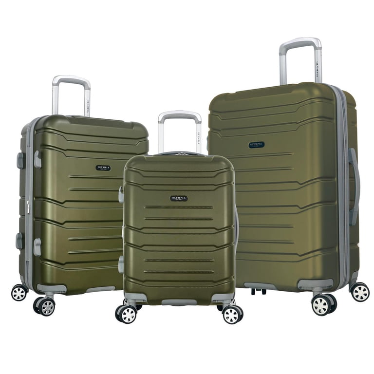 Olympia U.S.A. Denmark 3-Piece Expandable Lightweight Suitcase