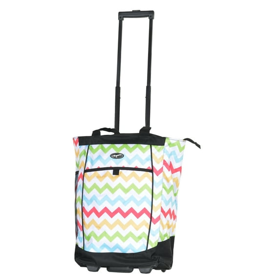 Olympia U.S.A. Fashionista Rolling Shopper Tote
