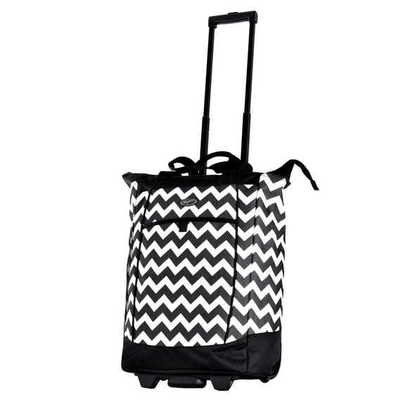 Olympia U.S.A. Fashionista Rolling Shopper Tote