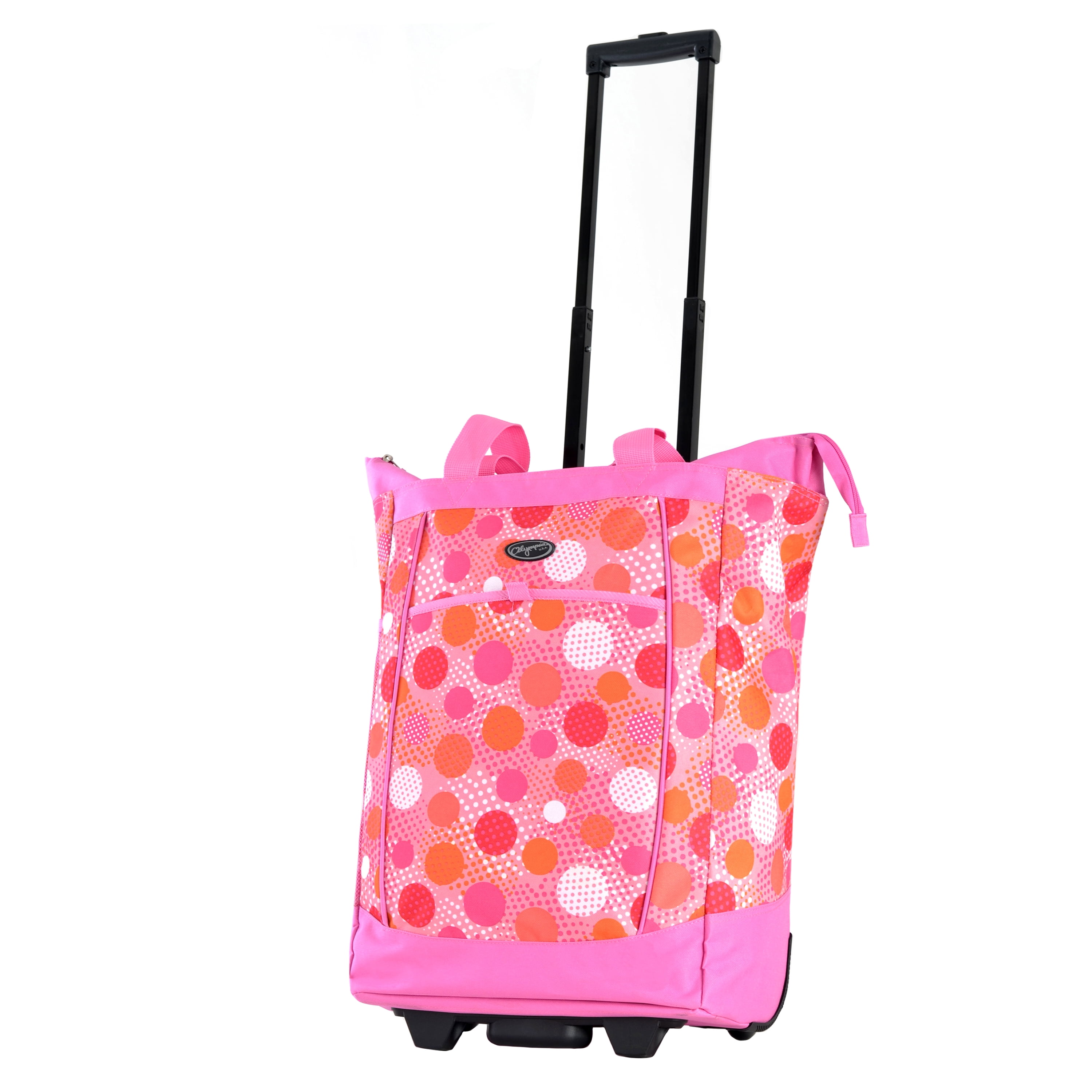 Olympia U.S.A. Fashionista Rolling Shopper Tote
