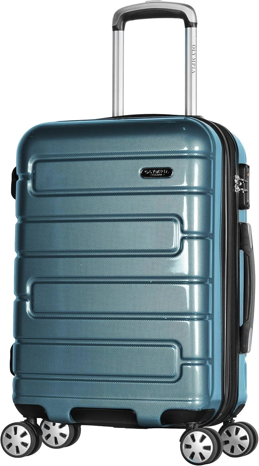 Olympia U.S.A. Nema 22-inch Carry On Luggage Expandable Lightweight ...