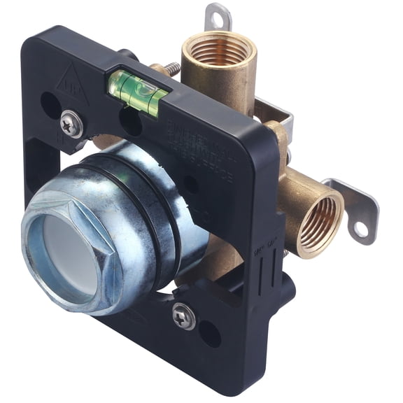 Olympia V-2416B Single Handle Tub & Shower Pressure Balancing Valve, Rough Brass