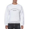 thumbnail image 1 of Olympia, Washington Text Men Sweatshirt, Male Large, 1 of 4
