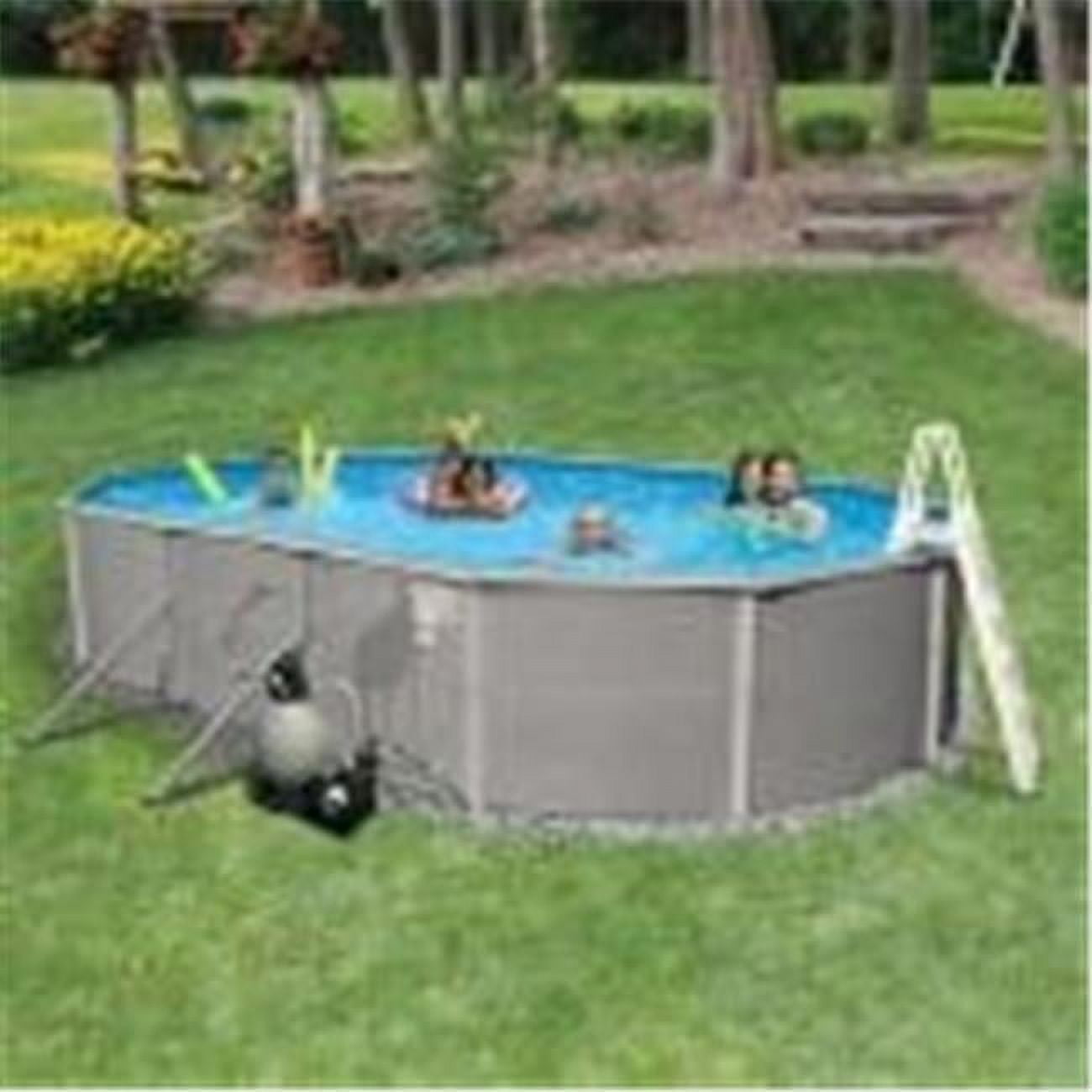 Olympian Athletics Belize 18 ft x 33 ft Oval Swimming Pool Package