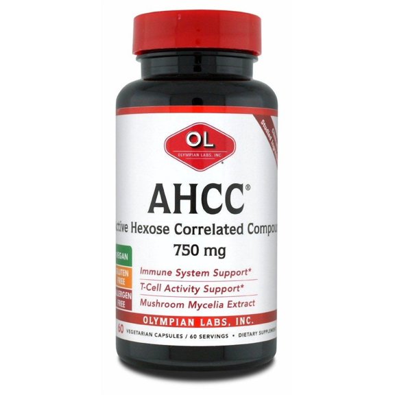 Olympian Labs AHCC - 750 mg - 60 capsules