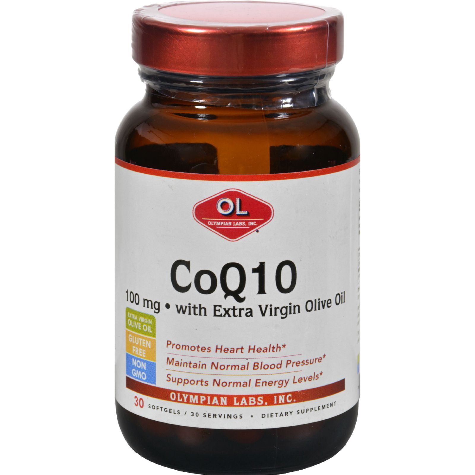 Olympian Labs Coenzyme Q10 - 100 mg - 30 Softgels