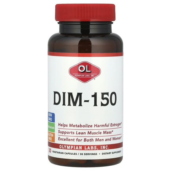 Olympian Labs DIM Extra Strength Vegetarian Capsules 30 ea