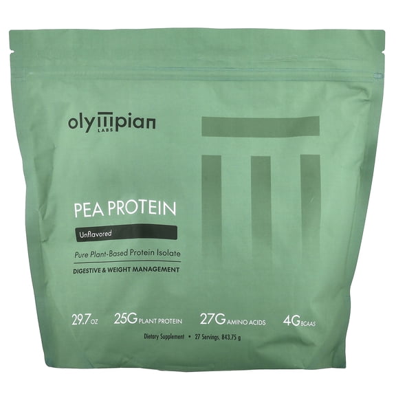 Olympian Labs Pea Protein Unflovered 843 gm Powder