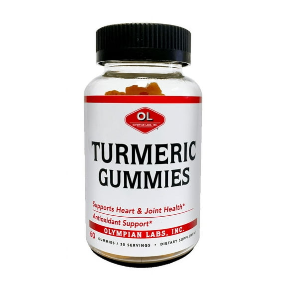 Olympian Labs - Turmeric Gummies Immunity Detox - 30 Servings (60 count)