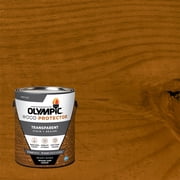 Olympic Wood Protector Woodland Cedar Toner/Transparent Exterior Wood Stain and Sealer 1 Gallon
