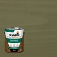 thumbnail image 1 of Olympic 1 Gallon SC-1005 Autumn Gray Exterior Solid Wood Protector Stain Plus Sealer in One, 1 of 15