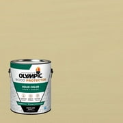 Olympic 1 Gallon SC-1025 Deauville Exterior Solid Wood Protector Stain Plus Sealer in One