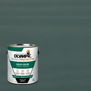 Olympic 1 Gallon SC-1085 Waterhouse Exterior Solid Wood Protector Stain Plus Sealer in One