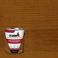 thumbnail image 1 of Olympic 1 Gallon ST-2003 Brick Red Exterior Semi-Transparent Wood Protector Stain Plus Sealer in One, 1 of 15
