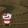 thumbnail image 1 of Olympic 1 Gallon ST-2014 Ebony Exterior Semi-Transparent Wood Protector Stain Plus Sealer in One, 1 of 15