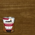 thumbnail image 1 of Olympic 1 Gallon ST-2028 Tobacco Exterior Semi-Transparent Wood Protector Stain Plus Sealer in One, 1 of 15