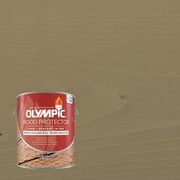 Olympic 1 gal. Jefferson Tan Exterior Solid Wood Protector Stain Plus Sealer in One