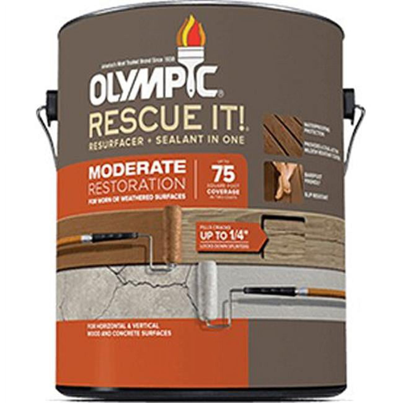 Olympic 79705-01 1 gal Rescue-It Deck Moderate Restoration