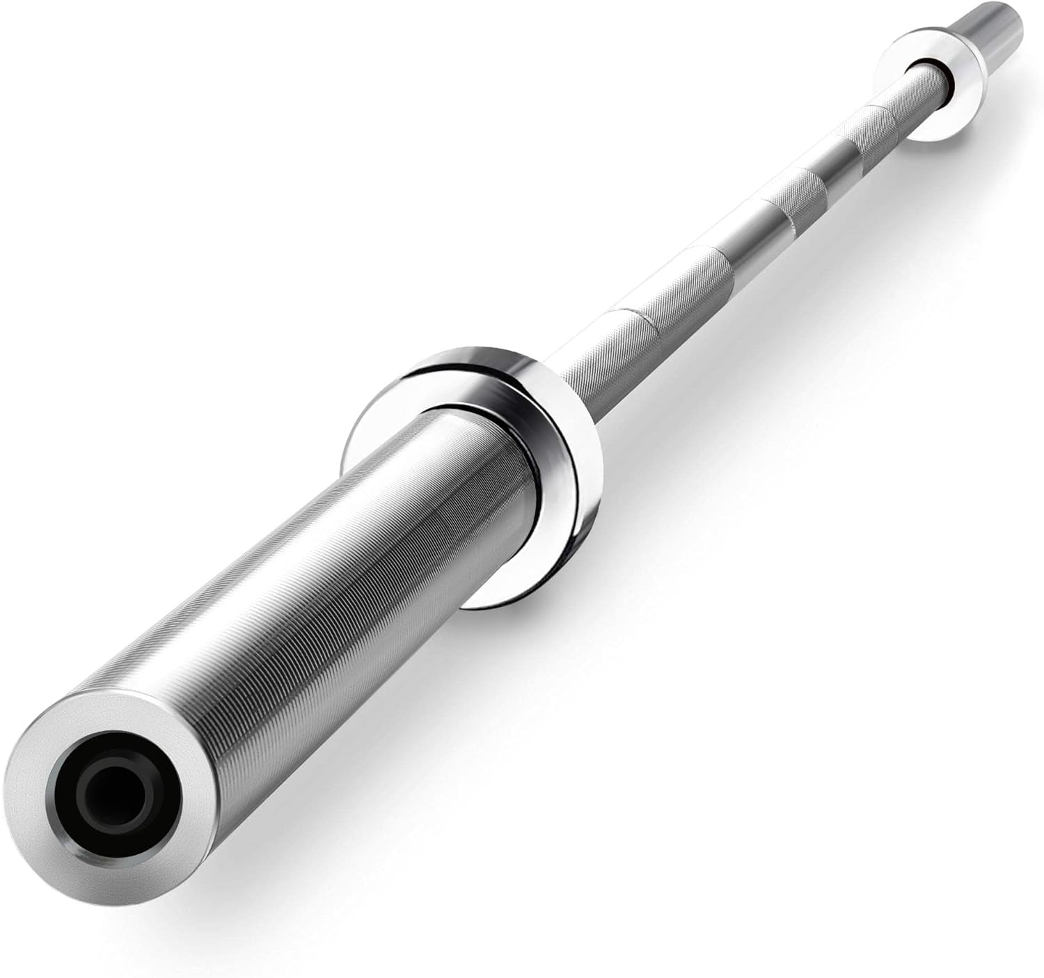 Olympic Barbell Bar 7ft Chrome Weight Lifting Bar Fitness Exercise Barbell Bench Set for Home Gym