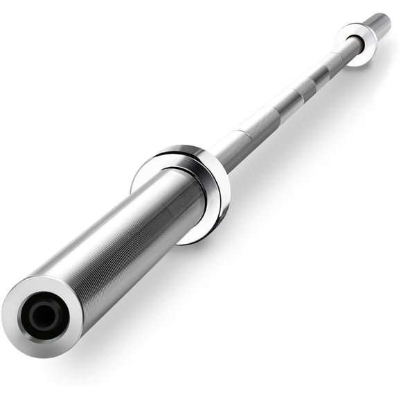 Olympic Barbell Bar 7ft Chrome Weight Lifting Bar Fitness Exercise Barbell Bench Set for Home Gym
