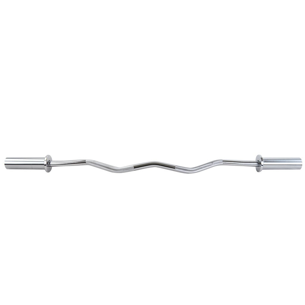 Olympic Curl Barbell Bar, 47in Curl Bar for Weight Lifting, Home Gym