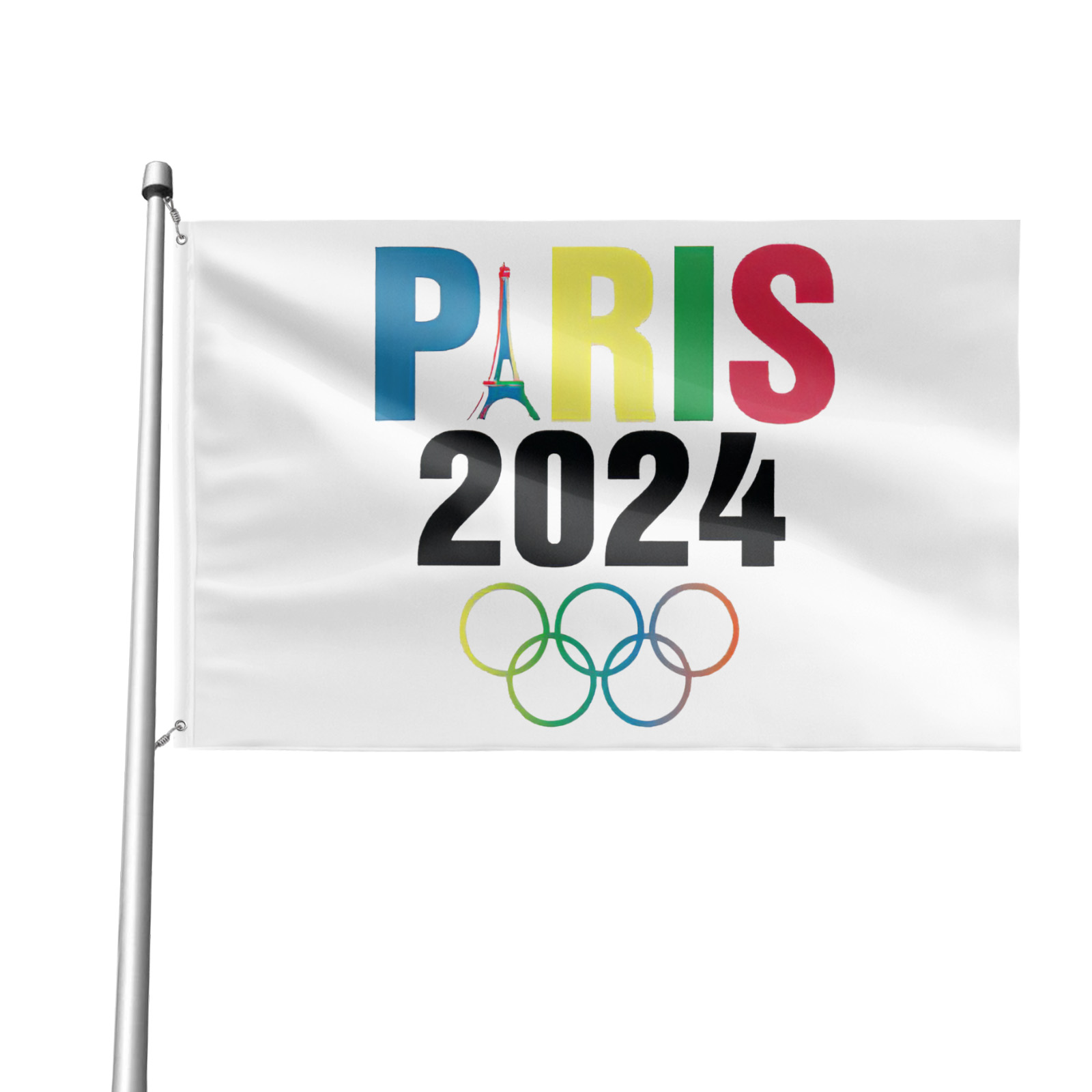Olympic Decorations 2024 Paris Premium Outdoor Flag for Celebrating