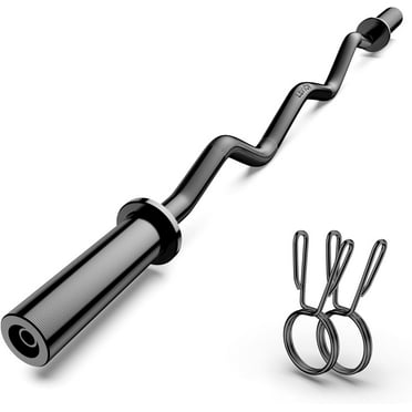 44lbs Weights Barbell Weight Set Olympic Curl Bar With Weights For Home