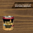 thumbnail image 1 of Olympic Elite 1 Gallon ST-2019 Oxford Brown Semi-Transparent Exterior Stain and Sealer in One Low VOC, 1 of 14