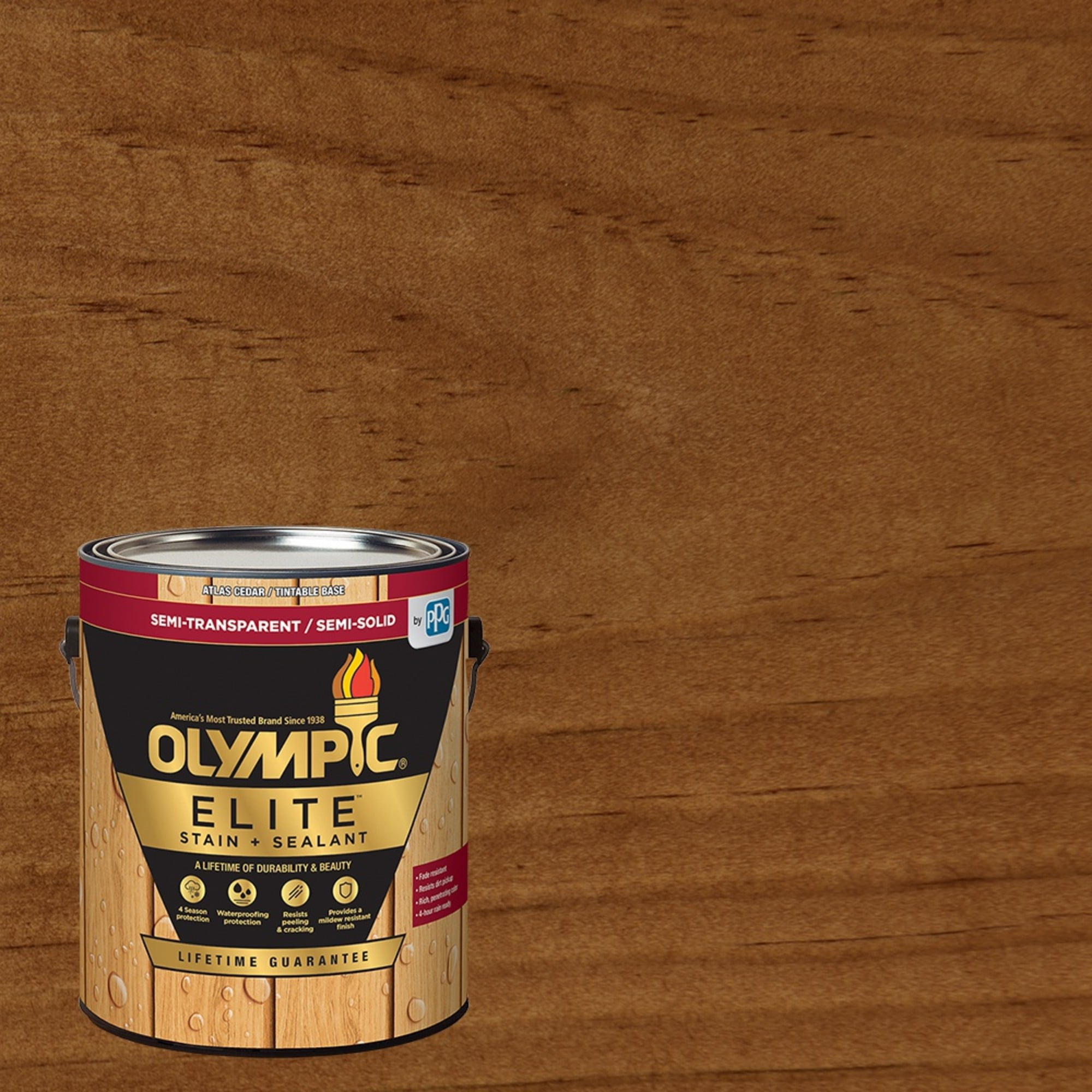 Olympic Semi Transparent Stain Colors Evolution