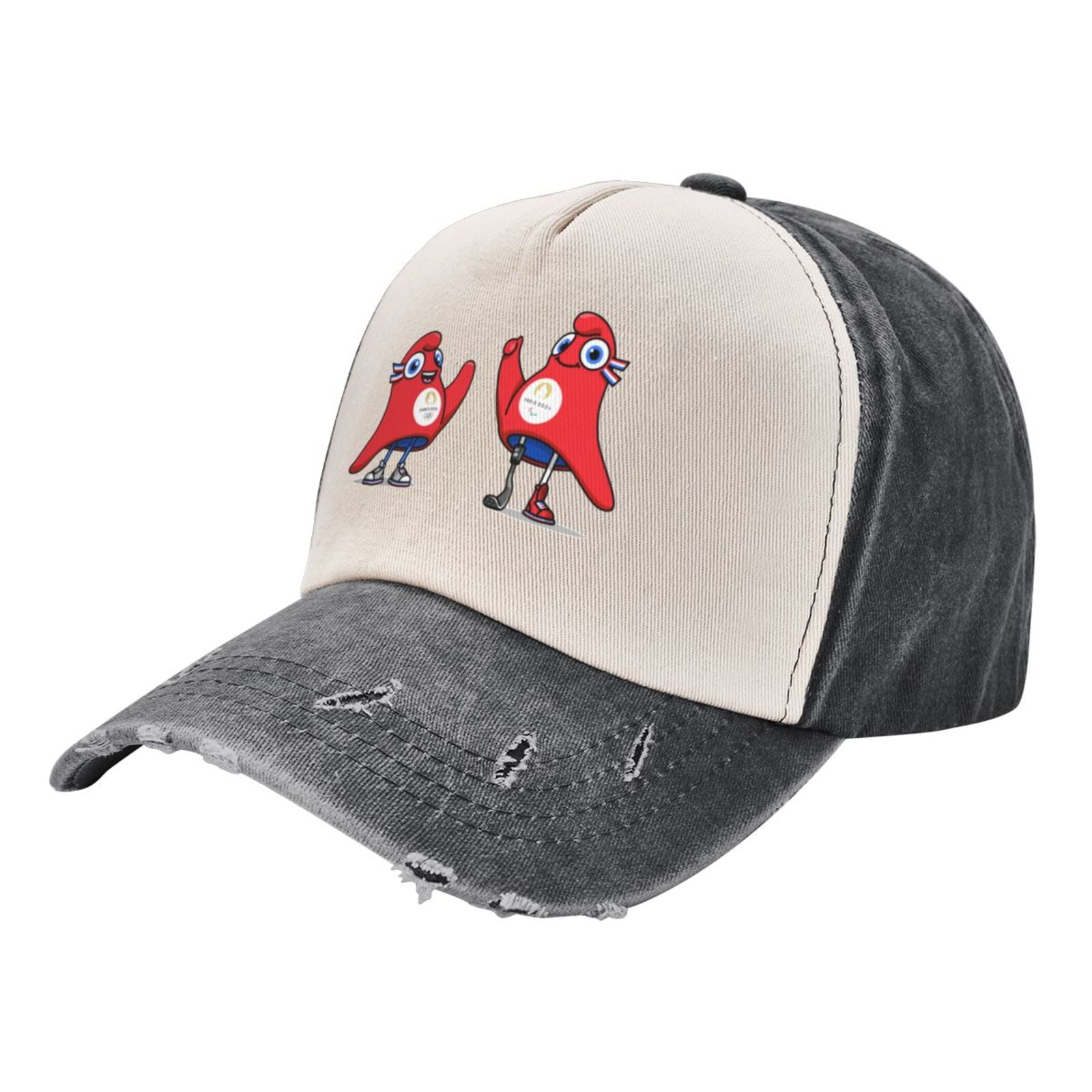 Olympic Games Paris 2025 Denim contrast washed hat
