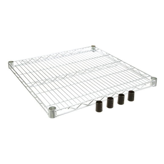 Olympic - J2424C - 24 in x 24 in Chromate Finished Wire Shelf