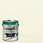 Olympic Maximum 1 Gal. White Solid Color Exterior Stain and Sealer in One