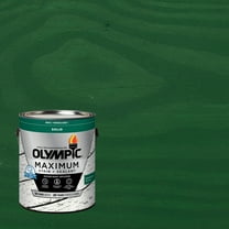 Olympic Maximum 1 Gallon SC-1033 Forest Solid Color Exterior Stain and Sealer in One