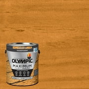 Olympic Maximum 1 gal. Cedar Transparent Exterior Stain and Sealer in One Low VOC