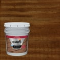 thumbnail image 1 of Olympic Maximum 5 Gallons ST-2006 Chestnut Brown Semi-Transparent Exterior Stain and Sealer in One Low VOC, 1 of 14