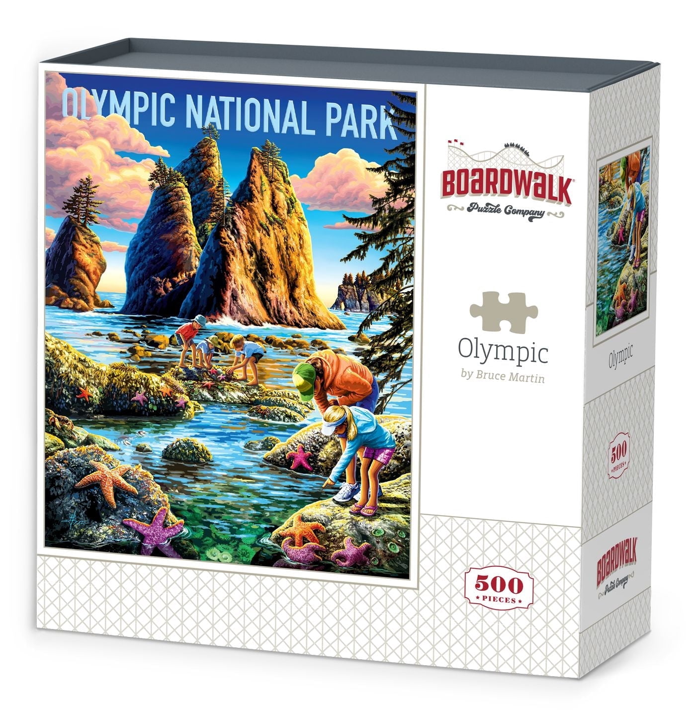 Hawai'i Volcanoes National Park 500 Piece Jigsaw Puzzle By Boardwalk - 16x20 Inch Finished Size
