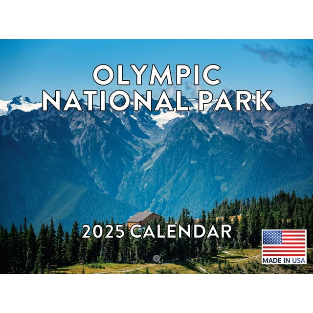 Olympic National Park Calendar 2025 Monthly Wall Calender Washington