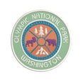 thumbnail image 1 of Olympic National Park, Washington Moose and Bear Embroidered DIY Iron on or Sew-on Decorative Patch Badge Emblem Appliques Adventure Wildlife Vacation Travel Tourist Souvenir Series, 1 of 1