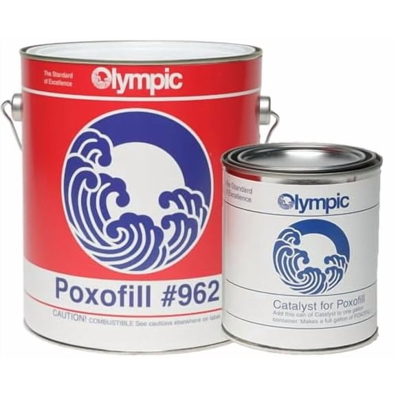 Olympic Pool Paint - Poxofill - 1 Gallon$$Garden & Patio