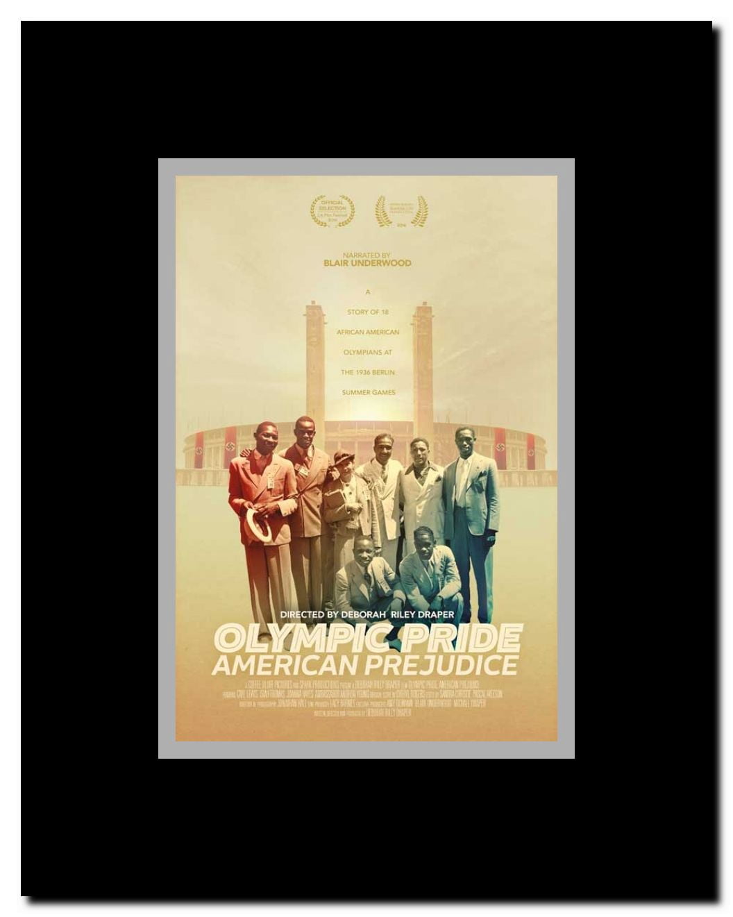 Olympic Pride American Prejudice Framed Movie Poster