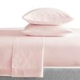 thumbnail image 1 of Olympic Queen Size 1000 TC 4 Piece Sheet Set Egyptian Cotton Bed Sheets Luxury Solid Sateen Weave for Soft & Silky Feel Deep Pocket (1 Flat, 1 Fitted Sheet, 2 Pillowcase, Blush), 1 of 5