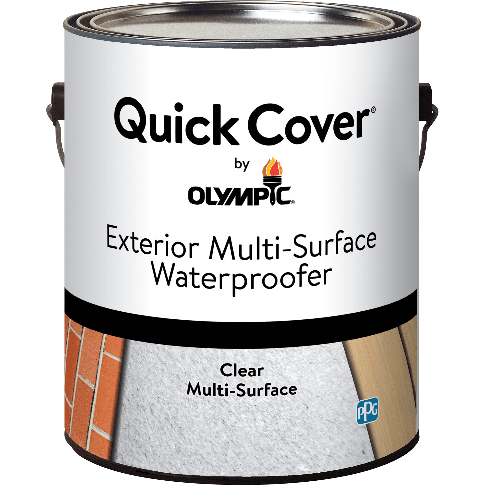 Olympic Quick Cover Clear Exterior Multi-Surface Sealer 1 Gallon